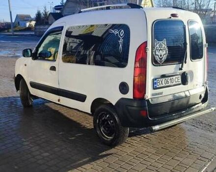 Белый Рено Кенгу, объемом двигателя 1.5 л и пробегом 193 тыс. км за 3500 $, фото 1 на Automoto.ua