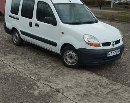 Белый Рено Кенгу, объемом двигателя 1.46 л и пробегом 185 тыс. км за 4000 $, фото 7 на Automoto.ua