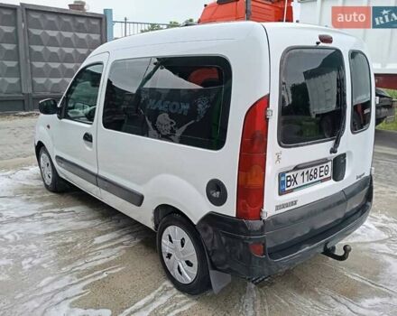 Белый Рено Кенгу, объемом двигателя 1.46 л и пробегом 245 тыс. км за 3700 $, фото 8 на Automoto.ua
