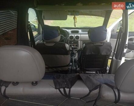 Белый Рено Кенгу, объемом двигателя 1.46 л и пробегом 245 тыс. км за 3700 $, фото 17 на Automoto.ua