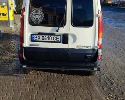 Белый Рено Кенгу, объемом двигателя 1.5 л и пробегом 193 тыс. км за 3500 $, фото 3 на Automoto.ua