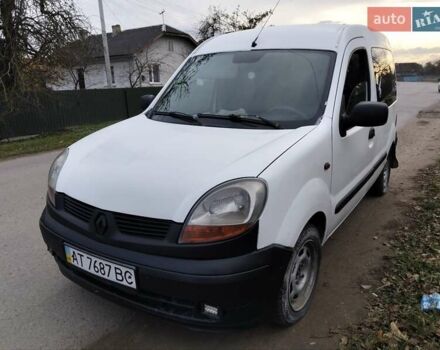 Белый Рено Кенгу, объемом двигателя 1.2 л и пробегом 390 тыс. км за 2500 $, фото 5 на Automoto.ua