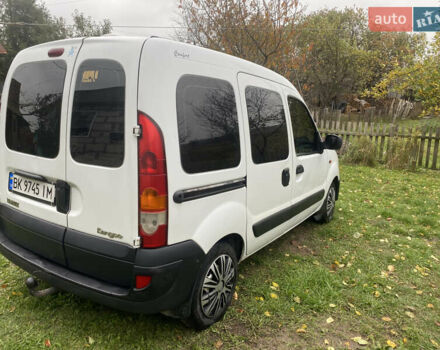 Рено Кєнгу 2005 у Олевске на Automoto.ua Білий Рено Кєнгу, об'ємом двигуна 1.5 л та пробігом 304 тис. км за 3300 $, фото 1 на Automoto.ua