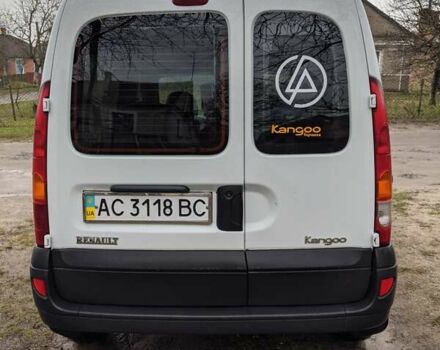 Белый Рено Кенгу, объемом двигателя 1.5 л и пробегом 210 тыс. км за 5199 $, фото 1 на Automoto.ua