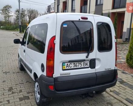 Білий Рено Кєнгу, об'ємом двигуна 1.46 л та пробігом 321 тис. км за 3550 $, фото 37 на Automoto.ua