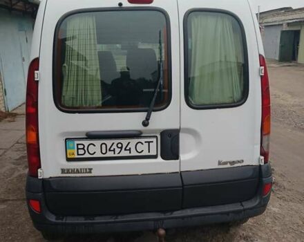 Белый Рено Кенгу, объемом двигателя 1.46 л и пробегом 239 тыс. км за 4500 $, фото 1 на Automoto.ua