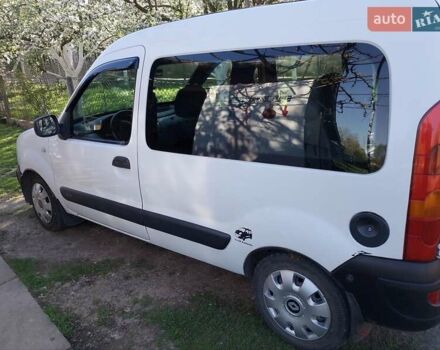 Белый Рено Кенгу, объемом двигателя 1.46 л и пробегом 285 тыс. км за 4000 $, фото 2 на Automoto.ua