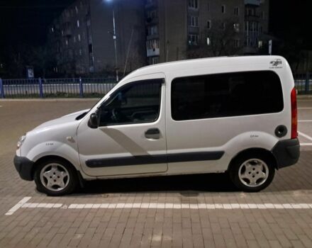 Белый Рено Кенгу, объемом двигателя 1.5 л и пробегом 235 тыс. км за 3700 $, фото 2 на Automoto.ua