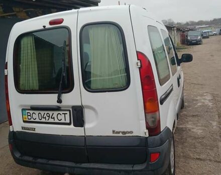 Белый Рено Кенгу, объемом двигателя 1.46 л и пробегом 239 тыс. км за 4500 $, фото 2 на Automoto.ua