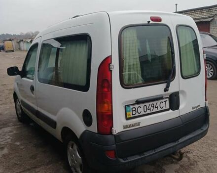 Белый Рено Кенгу, объемом двигателя 1.46 л и пробегом 239 тыс. км за 4500 $, фото 5 на Automoto.ua