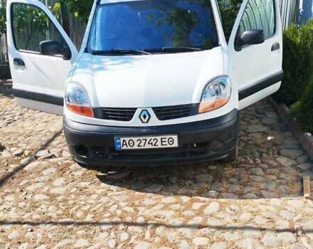 Белый Рено Кенгу, объемом двигателя 1.46 л и пробегом 210 тыс. км за 2800 $, фото 1 на Automoto.ua