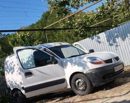 Белый Рено Кенгу, объемом двигателя 1.46 л и пробегом 210 тыс. км за 2800 $, фото 4 на Automoto.ua