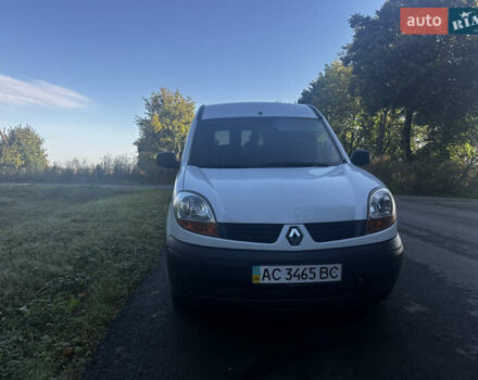 Белый Рено Кенгу, объемом двигателя 1.46 л и пробегом 252 тыс. км за 4299 $, фото 1 на Automoto.ua