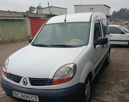 Белый Рено Кенгу, объемом двигателя 1.46 л и пробегом 239 тыс. км за 4500 $, фото 4 на Automoto.ua