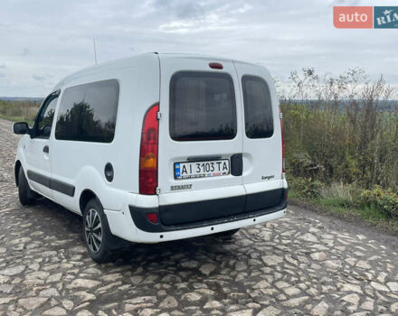 Белый Рено Кенгу, объемом двигателя 1.5 л и пробегом 265 тыс. км за 5000 $, фото 1 на Automoto.ua