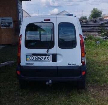 Белый Рено Кенгу, объемом двигателя 1.46 л и пробегом 192 тыс. км за 4000 $, фото 2 на Automoto.ua