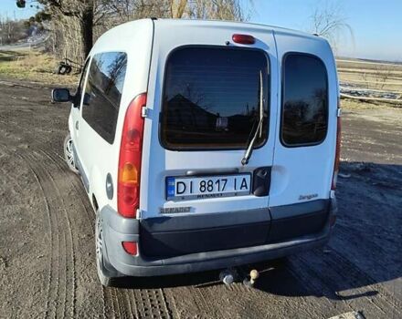 Белый Рено Кенгу, объемом двигателя 1.5 л и пробегом 330 тыс. км за 4100 $, фото 2 на Automoto.ua