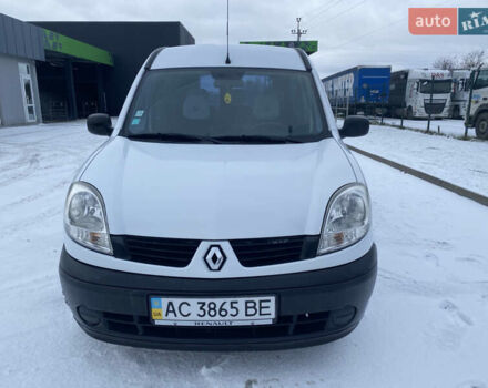 Белый Рено Кенгу, объемом двигателя 1.5 л и пробегом 300 тыс. км за 4800 $, фото 2 на Automoto.ua