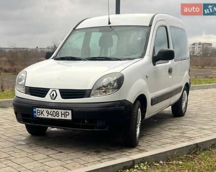 Белый Рено Кенгу, объемом двигателя 1.15 л и пробегом 262 тыс. км за 3550 $, фото 1 на Automoto.ua