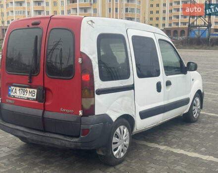 Белый Рено Кенгу, объемом двигателя 1.46 л и пробегом 330 тыс. км за 2300 $, фото 5 на Automoto.ua