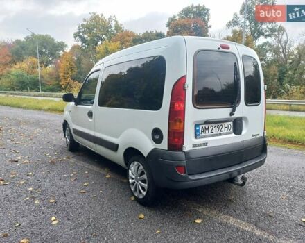 Белый Рено Кенгу, объемом двигателя 1.5 л и пробегом 203 тыс. км за 5200 $, фото 7 на Automoto.ua