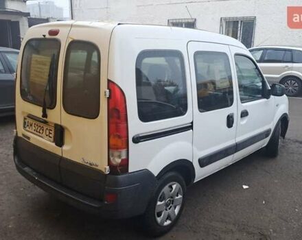 Белый Рено Кенгу, объемом двигателя 1.5 л и пробегом 217 тыс. км за 4000 $, фото 4 на Automoto.ua