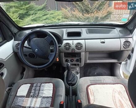 Белый Рено Кенгу, объемом двигателя 1.46 л и пробегом 300 тыс. км за 3999 $, фото 7 на Automoto.ua