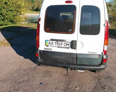 Белый Рено Кенгу, объемом двигателя 1.5 л и пробегом 212 тыс. км за 4450 $, фото 1 на Automoto.ua