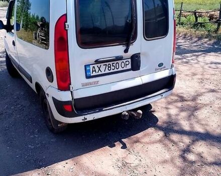 Белый Рено Кенгу, объемом двигателя 1.5 л и пробегом 220 тыс. км за 3500 $, фото 3 на Automoto.ua