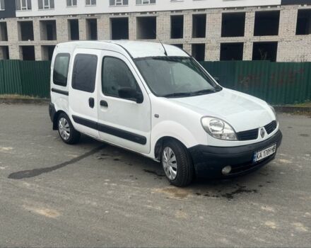 Белый Рено Кенгу, объемом двигателя 1.5 л и пробегом 320 тыс. км за 2300 $, фото 2 на Automoto.ua