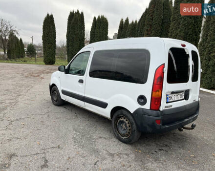 Белый Рено Кенгу, объемом двигателя 1.5 л и пробегом 261 тыс. км за 2950 $, фото 5 на Automoto.ua