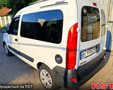 Белый Рено Кенгу, объемом двигателя 1.5 л и пробегом 238 тыс. км за 3400 $, фото 4 на Automoto.ua