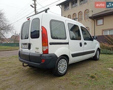 Белый Рено Кенгу, объемом двигателя 1.46 л и пробегом 300 тыс. км за 3999 $, фото 4 на Automoto.ua