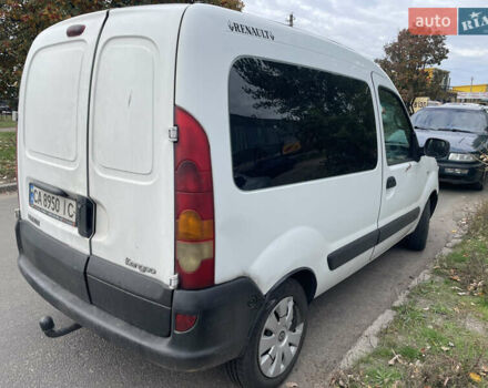 Рено Кенгу 2008 в Черкассах на Automoto.ua Белый Рено Кенгу, объемом двигателя 1.9 л и пробегом 275 тыс. км за 3500 $, фото 3 на Automoto.ua