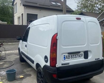 Белый Рено Кенгу, объемом двигателя 1.39 л и пробегом 480 тыс. км за 3400 $, фото 4 на Automoto.ua