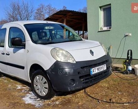 Белый Рено Кенгу, объемом двигателя 1.5 л и пробегом 285 тыс. км за 4999 $, фото 1 на Automoto.ua