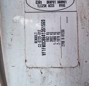 Белый Рено Кенгу, объемом двигателя 1.5 л и пробегом 300 тыс. км за 5200 $, фото 9 на Automoto.ua