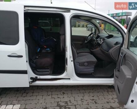 Белый Рено Кенгу, объемом двигателя 1.5 л и пробегом 327 тыс. км за 6500 $, фото 7 на Automoto.ua