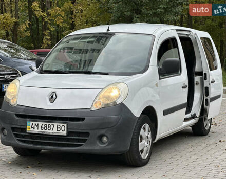 Рено Кенгу 2010 в Львове на Automoto.ua Белый Рено Кенгу, объемом двигателя 1.46 л и пробегом 320 тыс. км за 5500 $, фото 11 на Automoto.ua