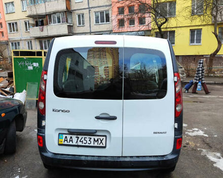 Белый Рено Кенгу, объемом двигателя 1.5 л и пробегом 265 тыс. км за 5300 $, фото 4 на Automoto.ua