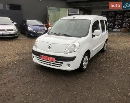 Белый Рено Кенгу, объемом двигателя 1.5 л и пробегом 189 тыс. км за 7650 $, фото 1 на Automoto.ua