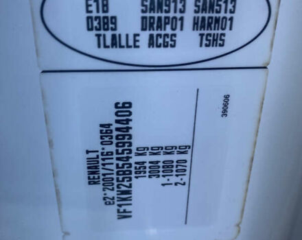 Белый Рено Кенгу, объемом двигателя 1.5 л и пробегом 223 тыс. км за 7600 $, фото 19 на Automoto.ua