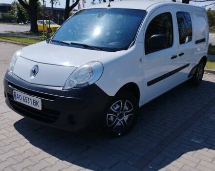 Белый Рено Кенгу, объемом двигателя 1.5 л и пробегом 255 тыс. км за 7100 $, фото 1 на Automoto.ua