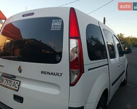 Рено Кєнгу 2014 у Дубно на Automoto.ua Білий Рено Кєнгу, об'ємом двигуна 1.46 л та пробігом 345 тис. км за 8800 $, фото 16 на Automoto.ua