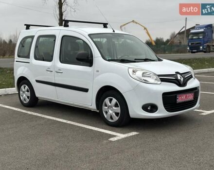 Белый Рено Кенгу, объемом двигателя 1.5 л и пробегом 255 тыс. км за 9800 $, фото 2 на Automoto.ua