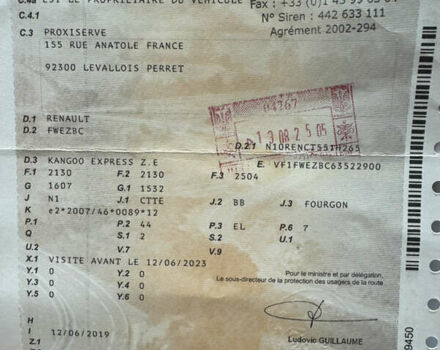 Білий Рено Кєнгу, об'ємом двигуна 0 л та пробігом 34 тис. км за 9600 $, фото 30 на Automoto.ua