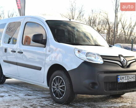 Белый Рено Кенгу, объемом двигателя 1.5 л и пробегом 233 тыс. км за 11999 $, фото 4 на Automoto.ua