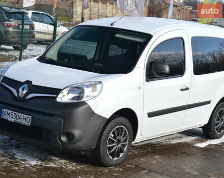 Белый Рено Кенгу, объемом двигателя 1.5 л и пробегом 233 тыс. км за 11999 $, фото 2 на Automoto.ua