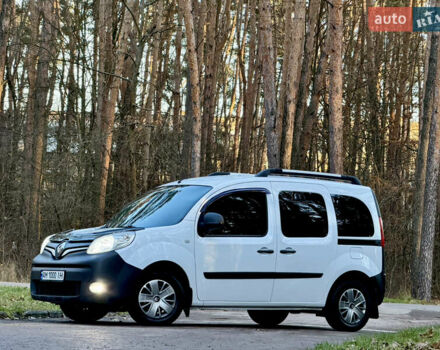 Белый Рено Кенгу, объемом двигателя 1.5 л и пробегом 201 тыс. км за 13700 $, фото 1 на Automoto.ua