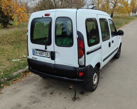 Белый Рено Кенгу, объемом двигателя 1.1 л и пробегом 303 тыс. км за 2500 $, фото 3 на Automoto.ua